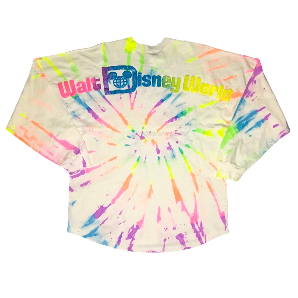 Neon Spiral Dye Walt Disney World Spirit Jersey